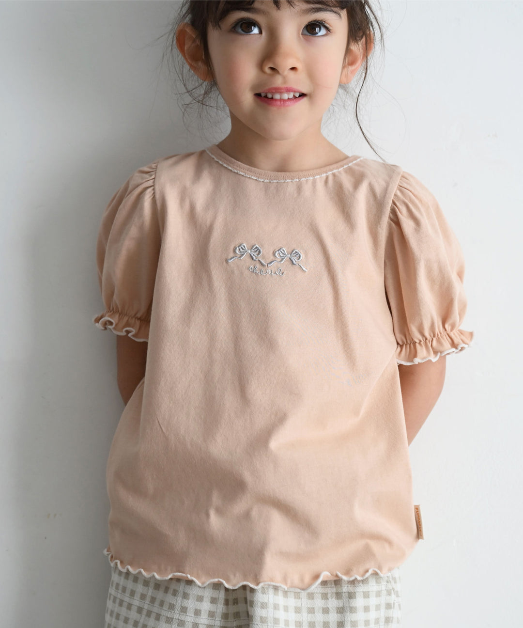 Puff-Sleeve Short-Sleeve T-Shirt