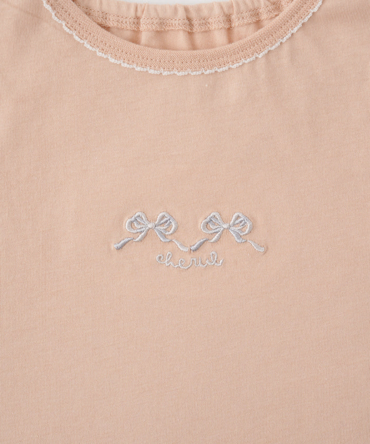 Puff-Sleeve Short-Sleeve T-Shirt