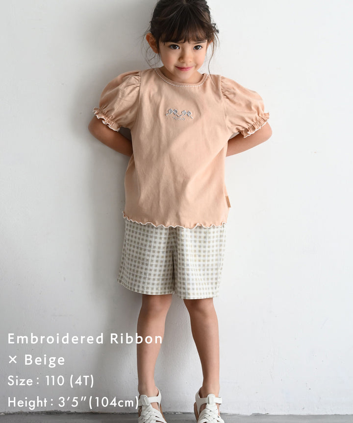 Puff-Sleeve Short-Sleeve T-Shirt