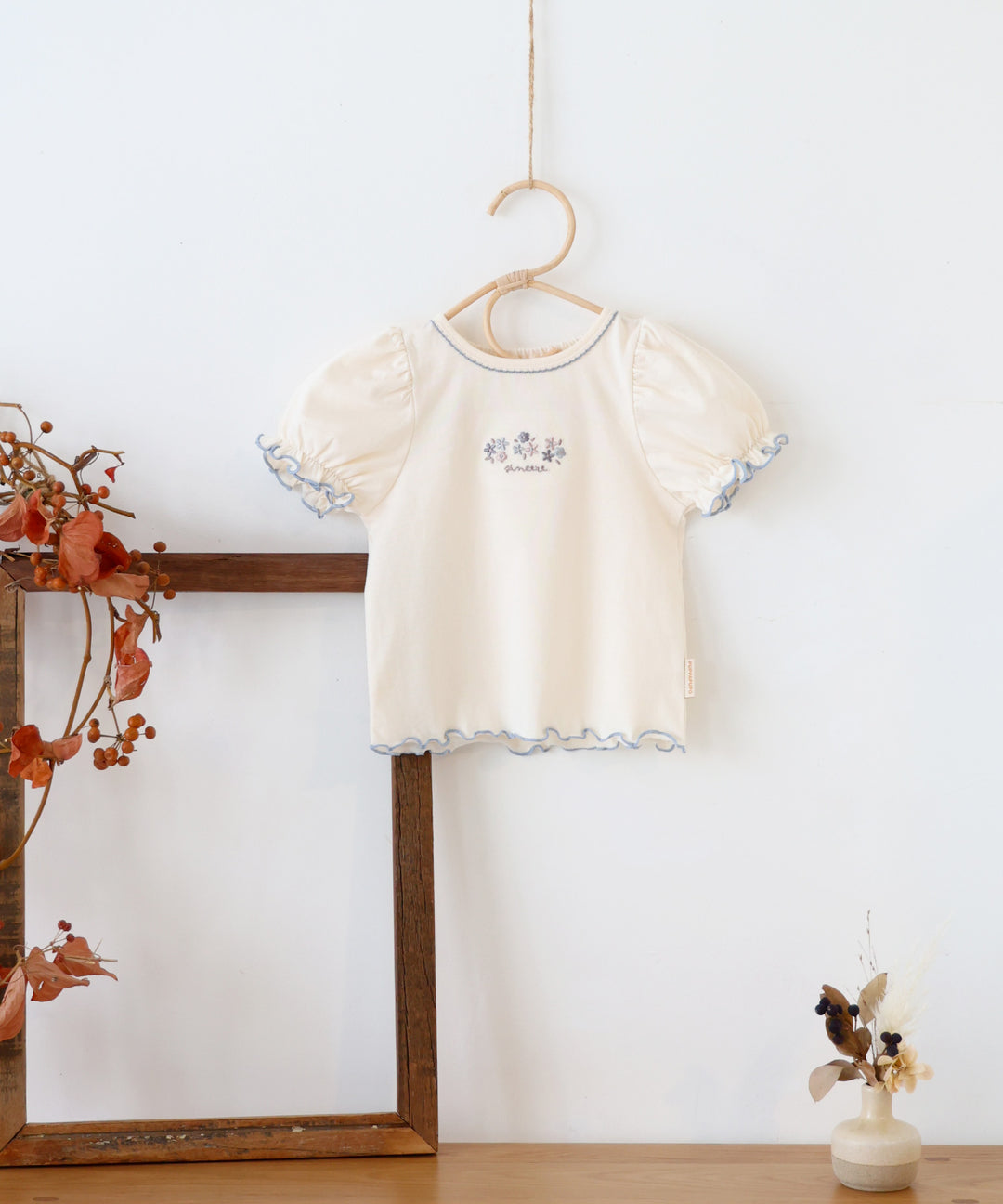 Puff-Sleeve Short-Sleeve T-Shirt