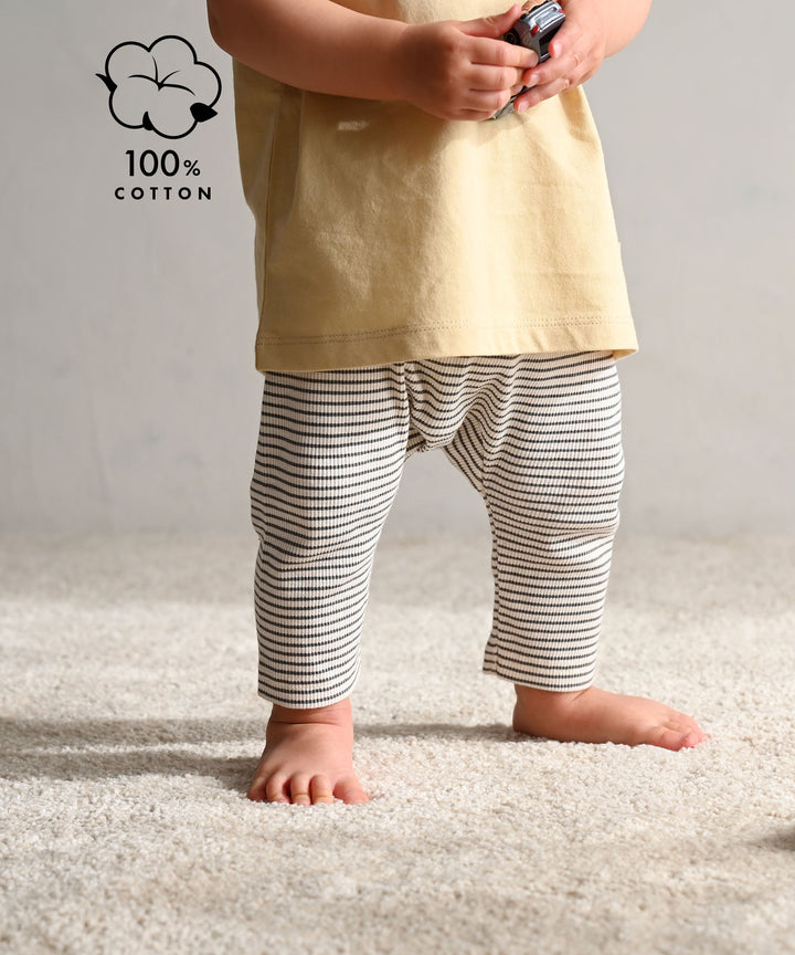 3/4-Length Ribbed Leggings