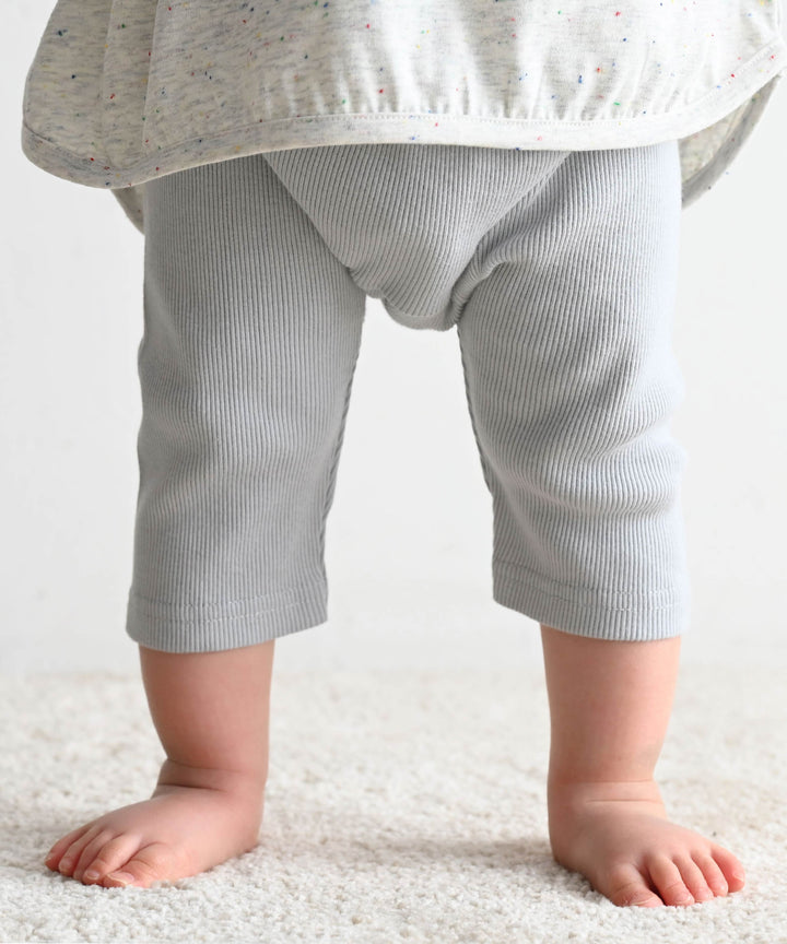 3/4-Length Ribbed Leggings