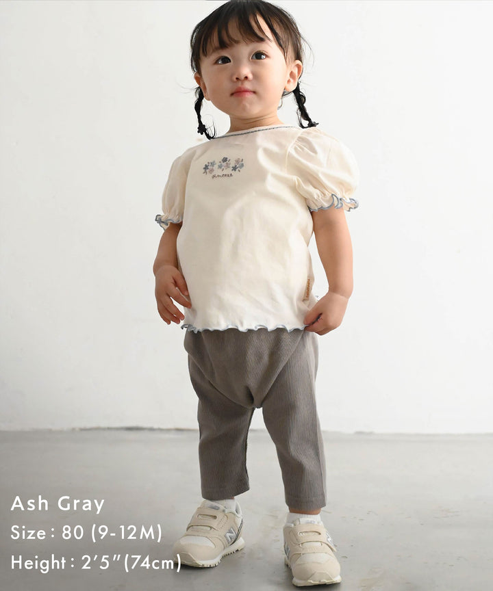 3/4-Length Ribbed Leggings