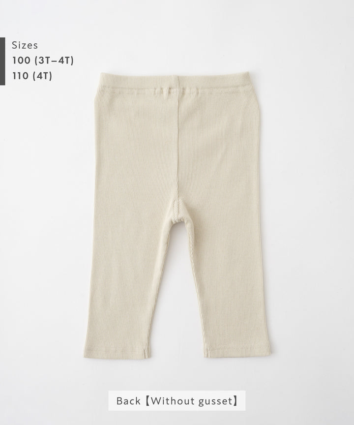 3/4-Length Ribbed Leggings