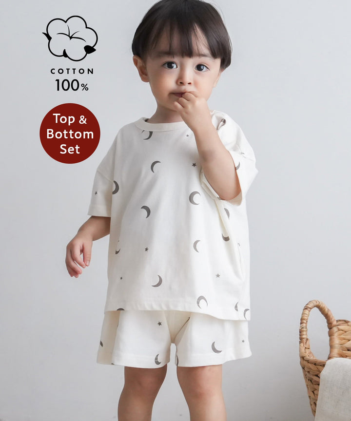 Short-Sleeve T-shirt and Shorts 2-piece Set