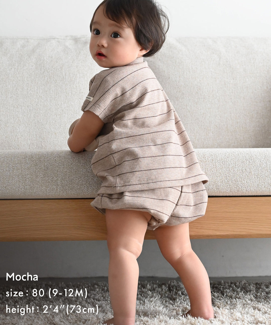 Short-Sleeve T-Shirt &amp; Shorts Set (Waffle)