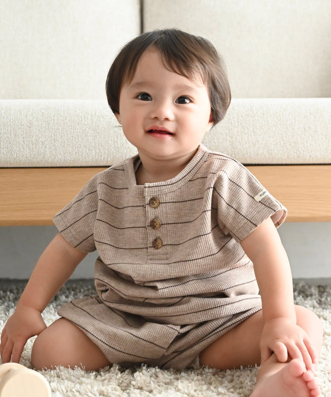 Short-Sleeve T-Shirt &amp; Shorts Set (Waffle)