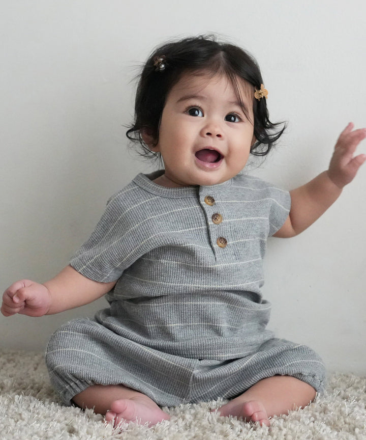 Short-Sleeve T-Shirt &amp; Shorts Set (Waffle)