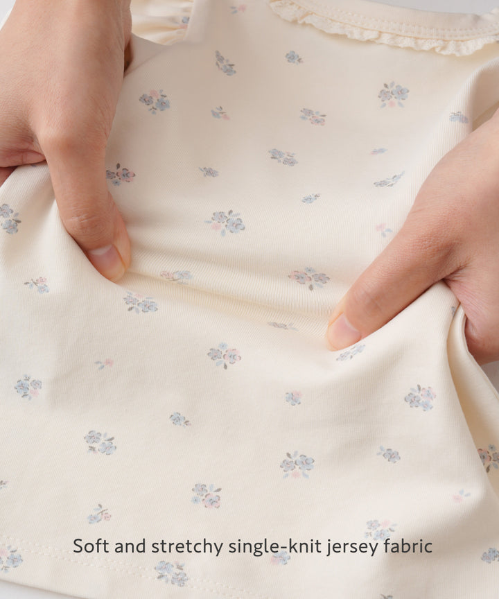 Puff-Sleeve Short-Sleeve T-Shirt &amp; Shorts Set