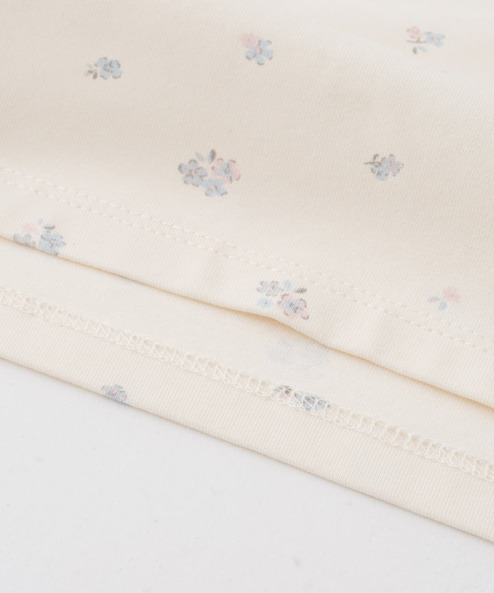 Puff-Sleeve Short-Sleeve T-Shirt &amp; Shorts Set