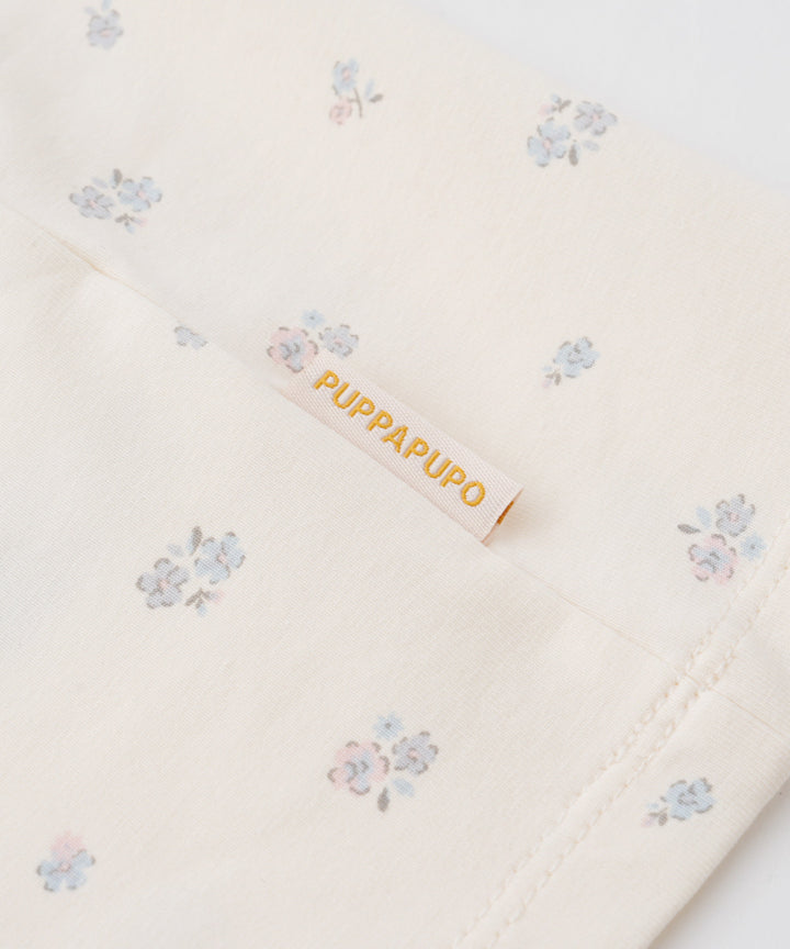 Puff-Sleeve Short-Sleeve T-Shirt &amp; Shorts Set