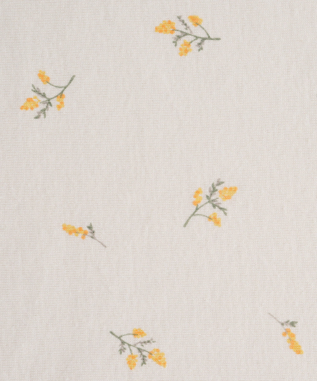 Baby Short-Sleeve Stretch Knit Pajamas (Fraise Stitch)