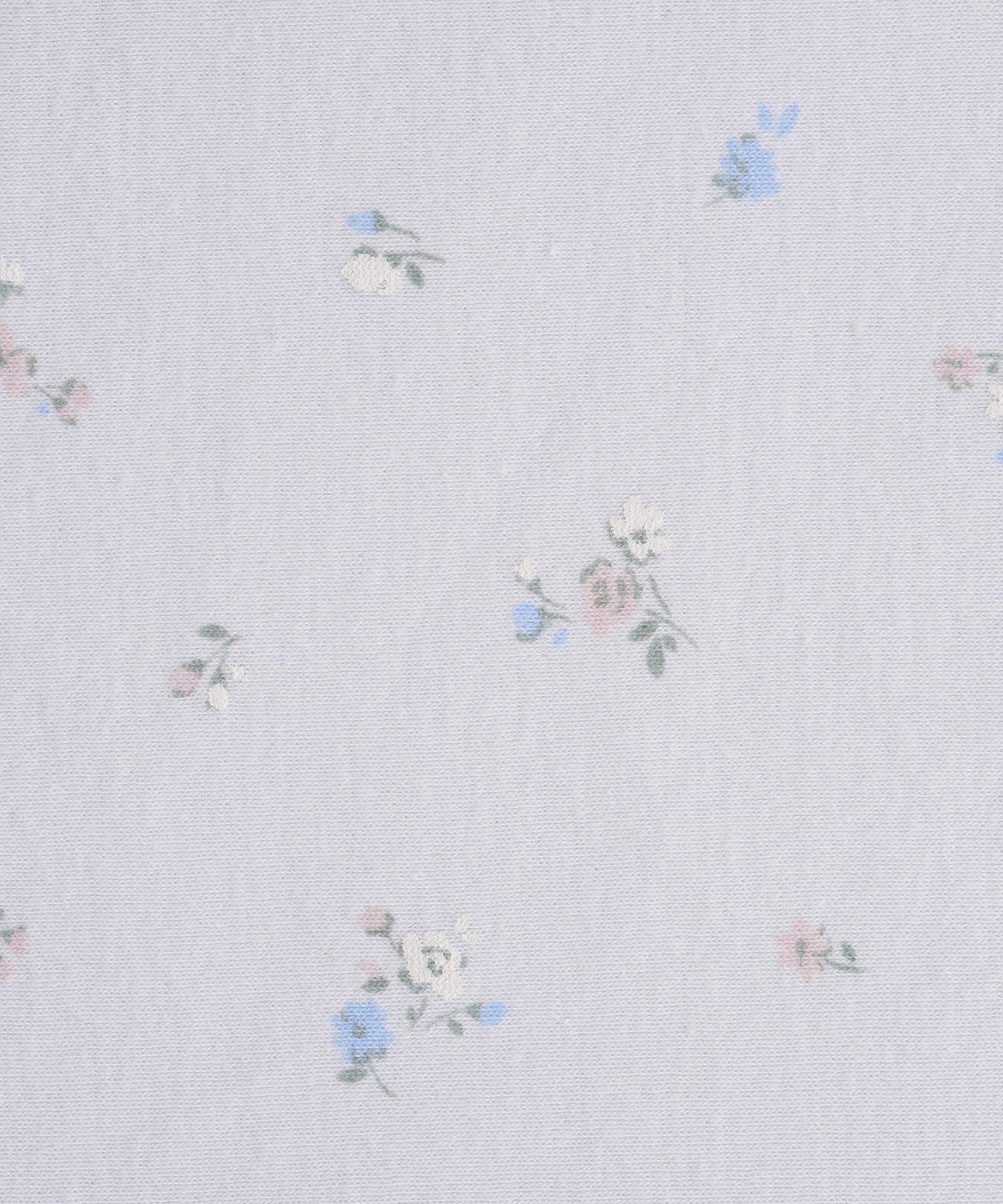 Baby Short-Sleeve Stretch Knit Pajamas (Fraise Stitch)