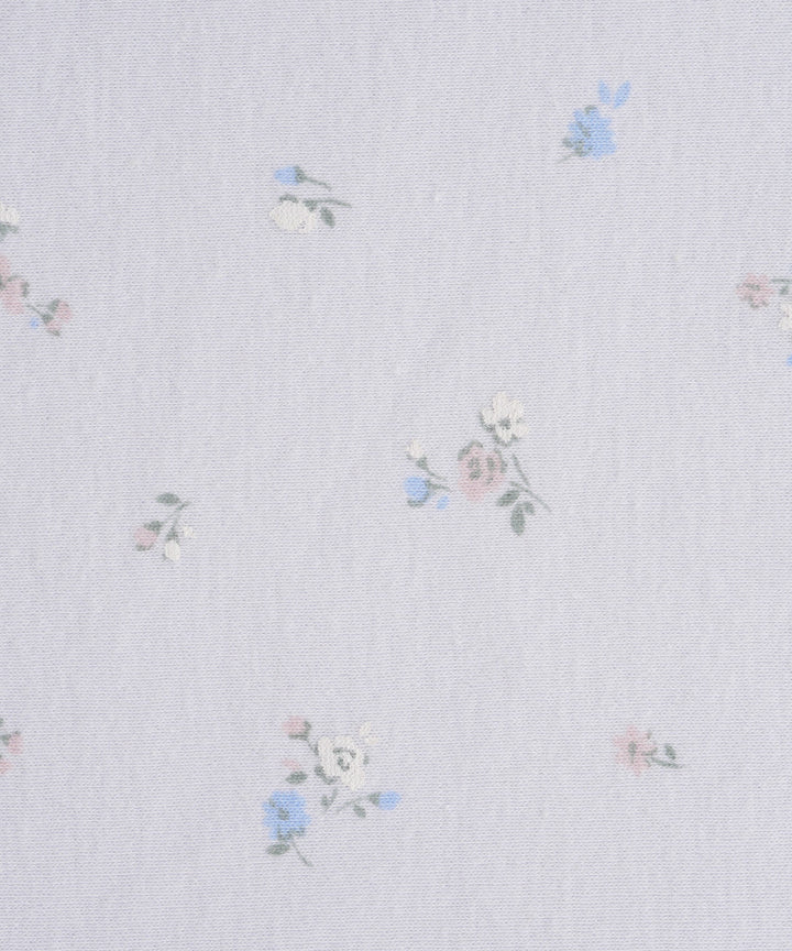 Baby Short-Sleeve Stretch Knit Pajamas (Fraise Stitch)