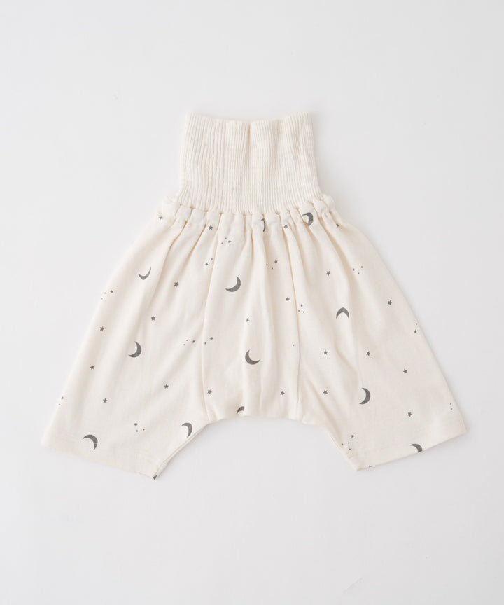 Baby Short-Sleeve Stretch Knit Pajamas (Fraise Stitch)