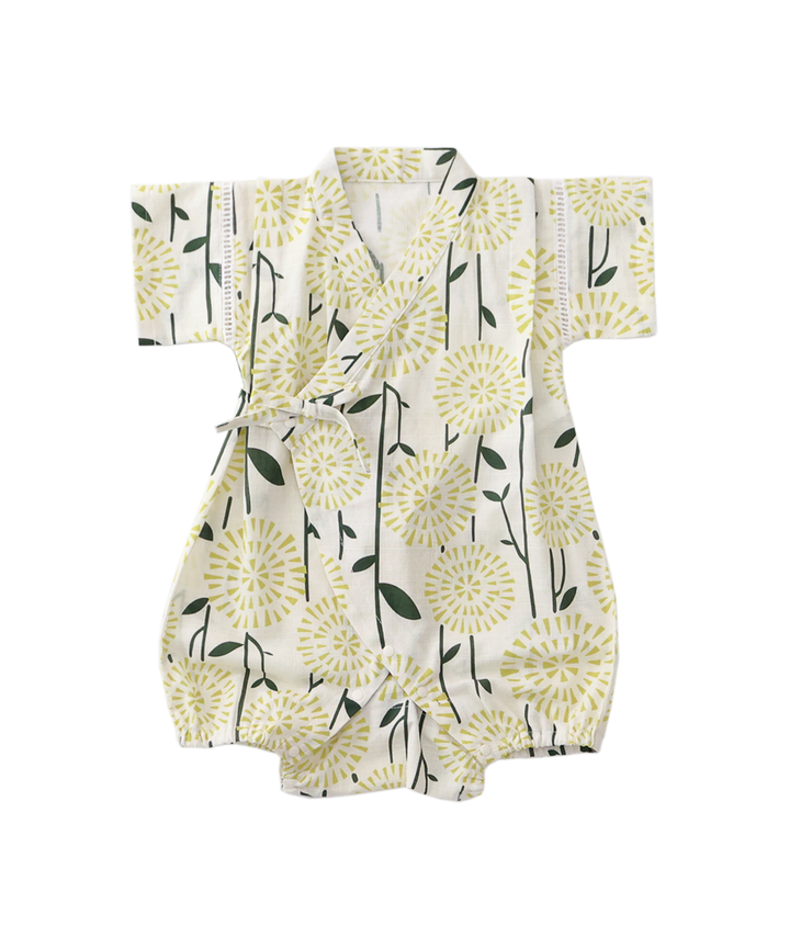 Boys 'Jinbei Romper (ชุดฤดูร้อนญี่ปุ่นแบบดั้งเดิม)