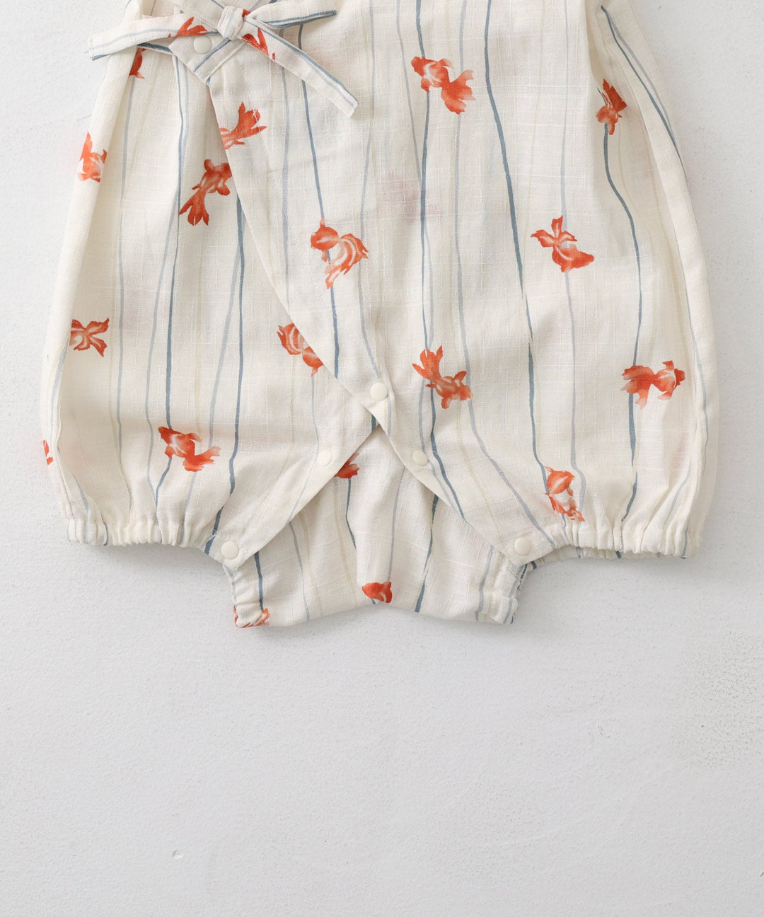 Boys 'Jinbei Romper (ชุดฤดูร้อนญี่ปุ่นแบบดั้งเดิม)