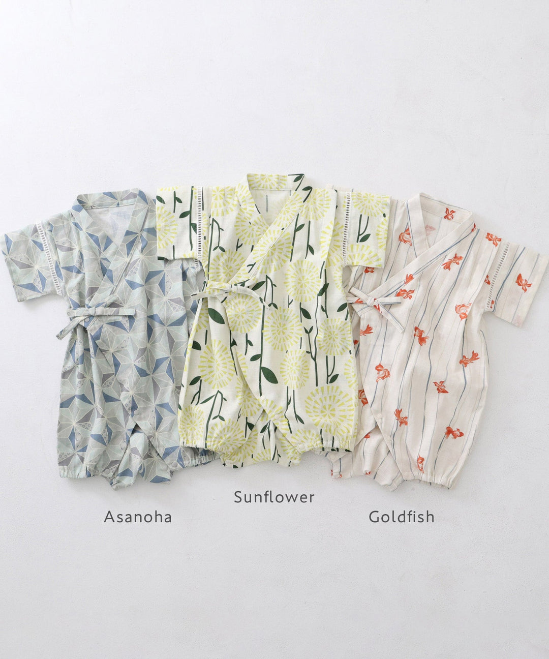 Boys 'Jinbei Romper (ชุดฤดูร้อนญี่ปุ่นแบบดั้งเดิม)