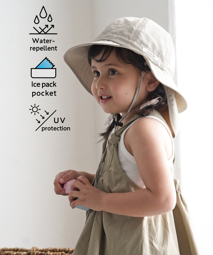 หมวกซาฟารีพร้อมกระเป๋าน้ำแข็ง