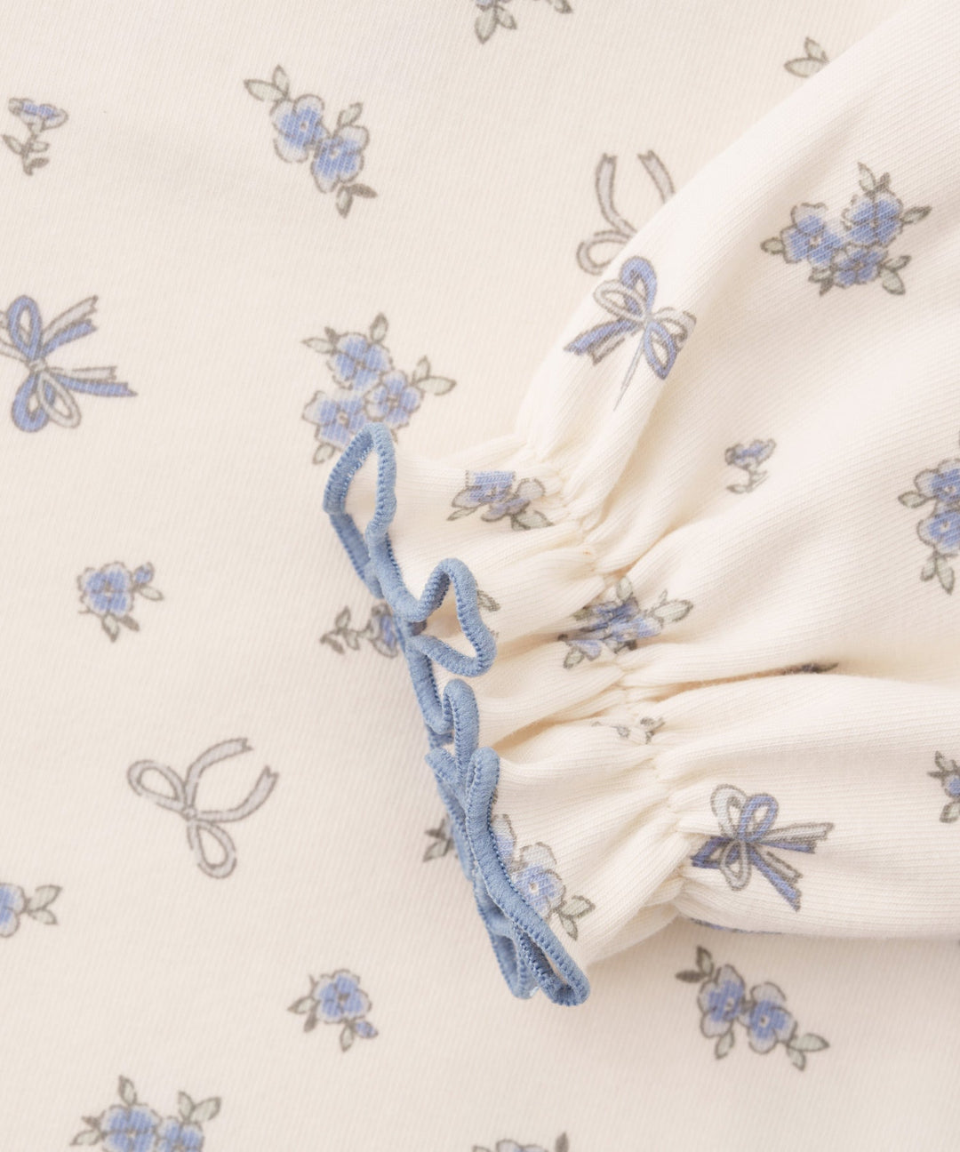 【AW】Frill-Collar Long-Sleeve T-Shirt