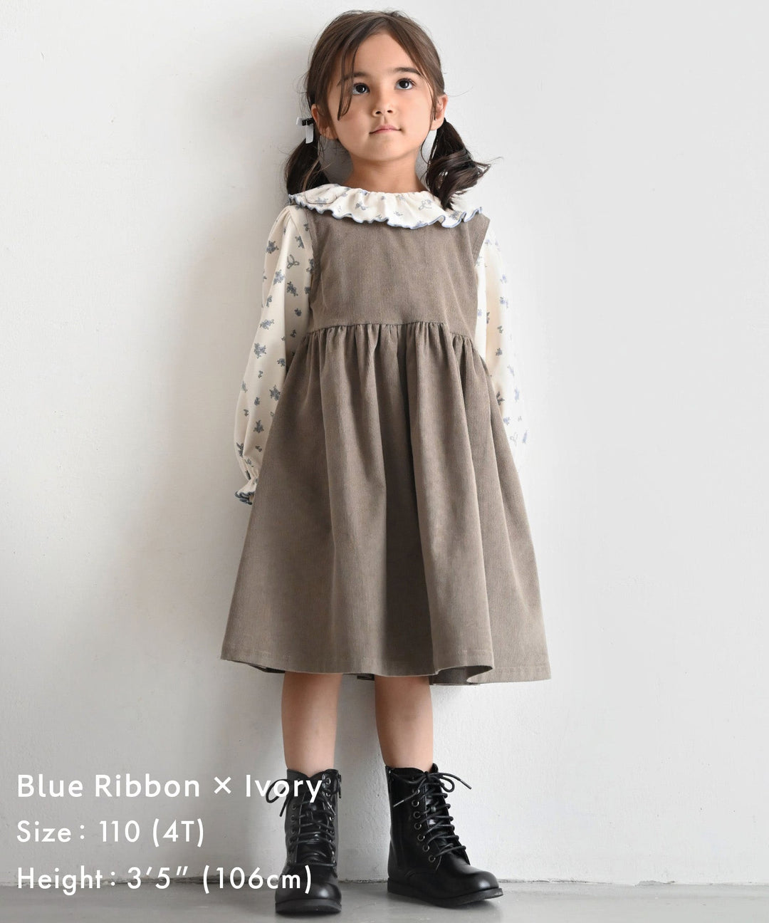 【AW】Frill-Collar Long-Sleeve T-Shirt