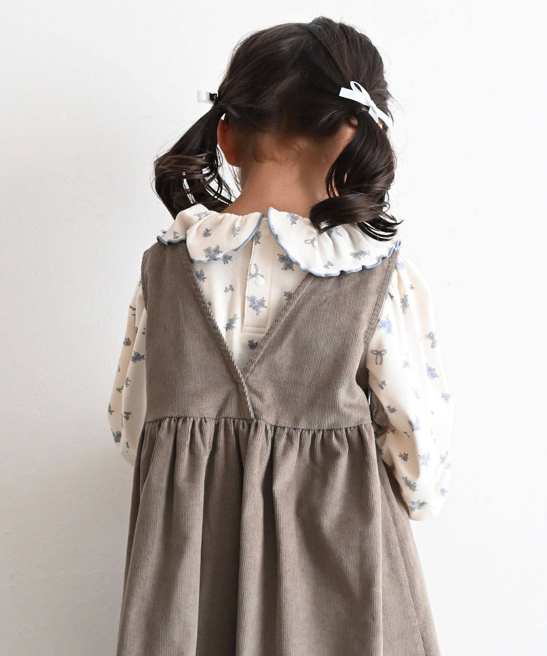 【AW】Frill-Collar Long-Sleeve T-Shirt