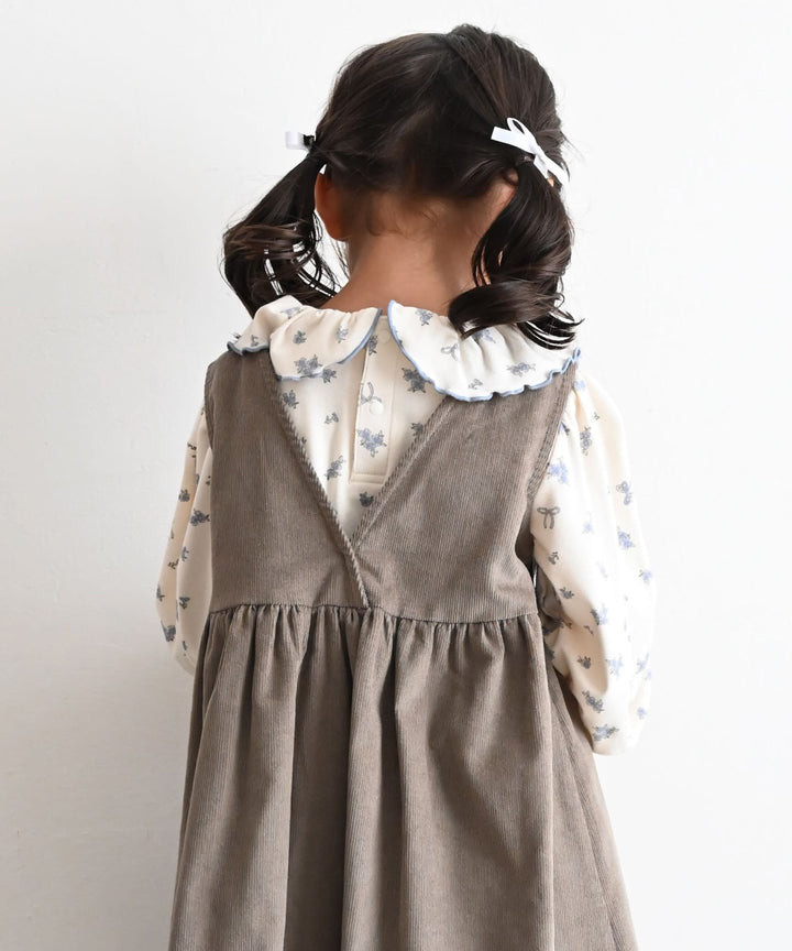 【AW】Frill-Collar Long-Sleeve T-Shirt