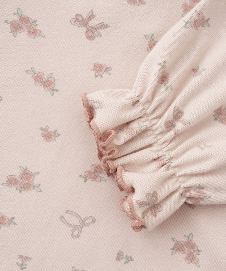 【AW】Frill-Collar Long-Sleeve T-Shirt