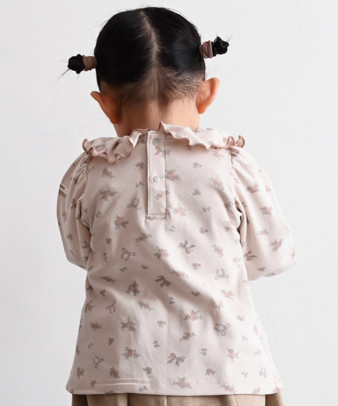 【AW】Frill-Collar Long-Sleeve T-Shirt