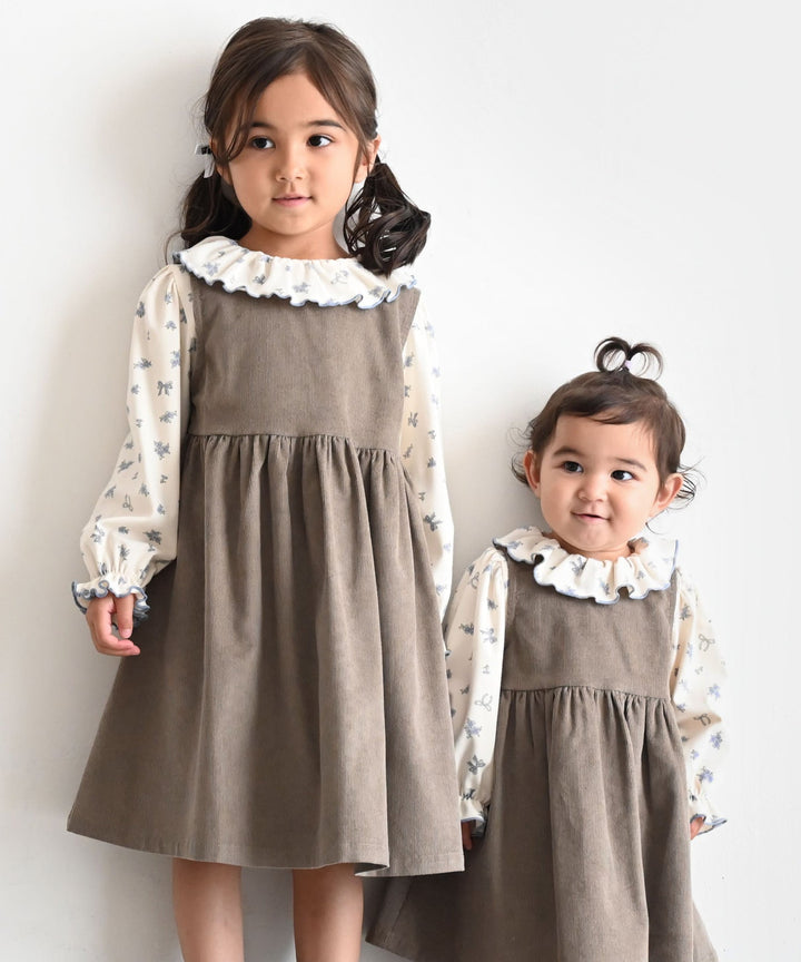 【AW】Frill-Collar Long-Sleeve T-Shirt