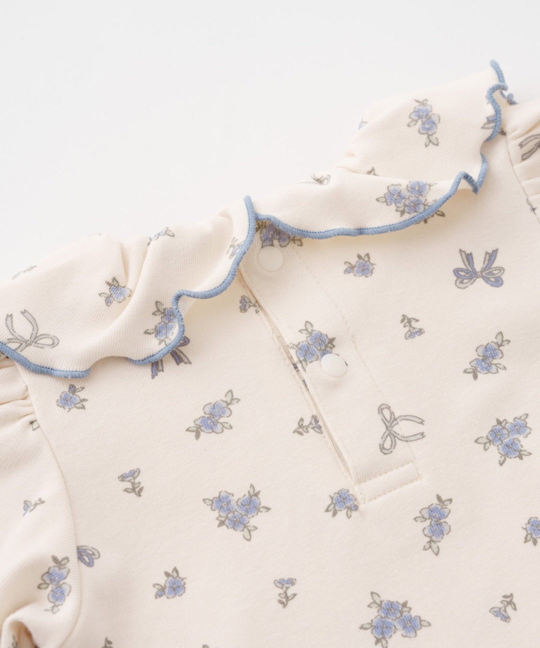 【AW】Frill-Collar Long-Sleeve T-Shirt