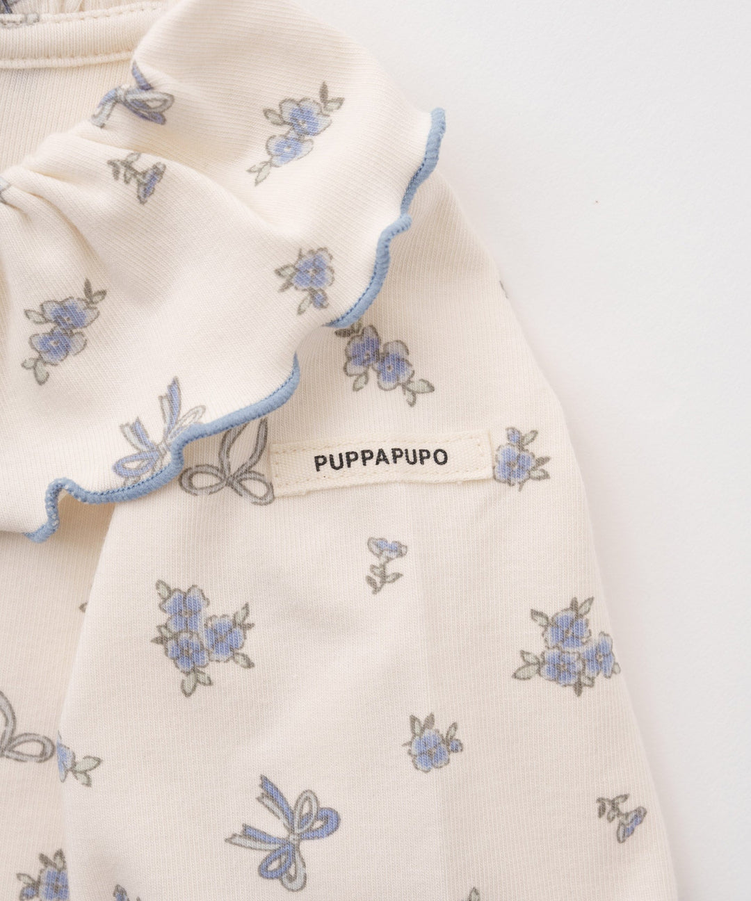 【AW】Frill-Collar Long-Sleeve T-Shirt