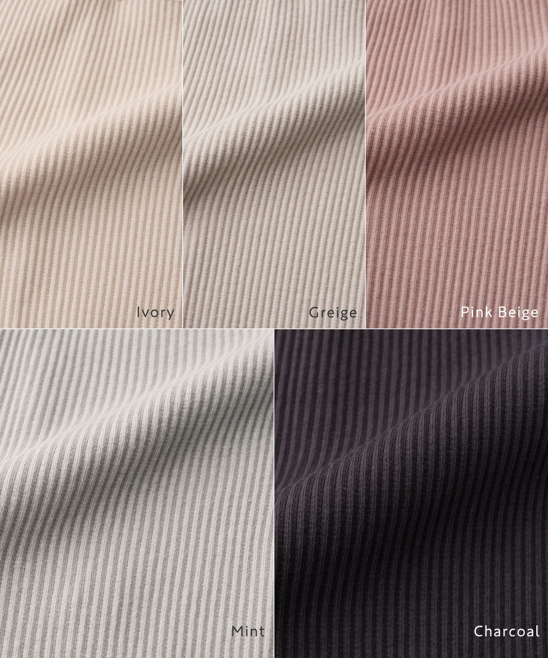 【AW】Shoulder-Frill Ribbed Long-Sleeve T-Shirt