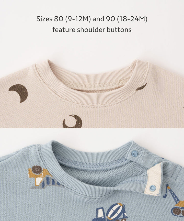 Big-Print Sweatshirt