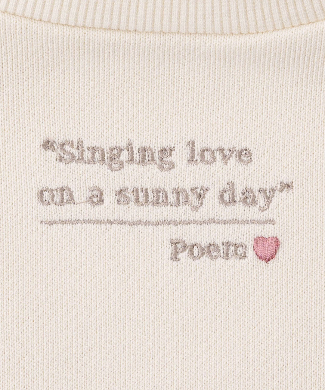 Sweatshirt with Sleeve Patch