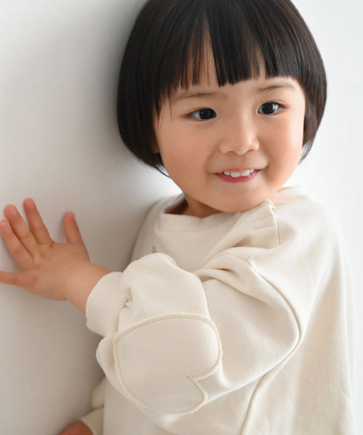 Sweatshirt with Sleeve Patch