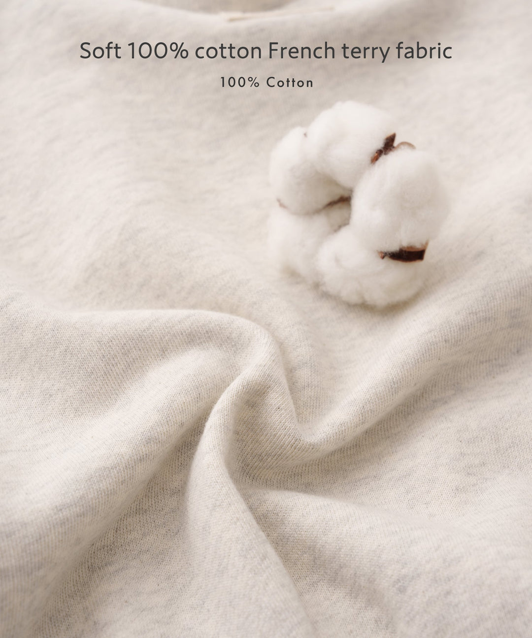 Sweatshirt with Sleeve Patch