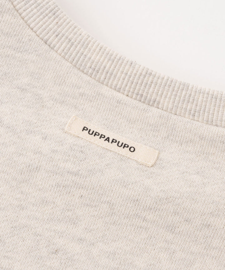 Sweatshirt with Sleeve Patch
