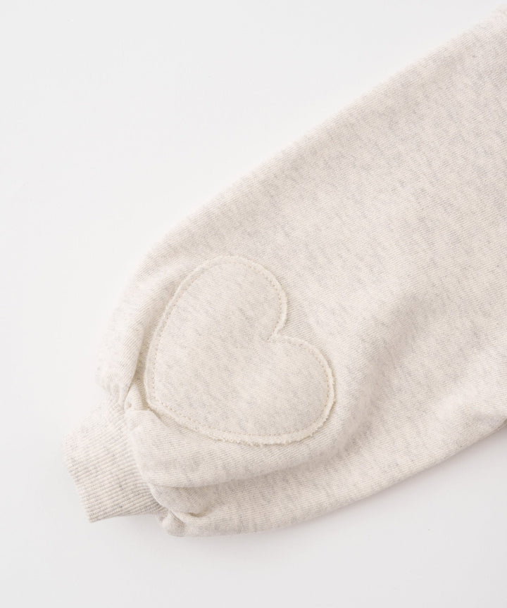 Sweatshirt with Sleeve Patch