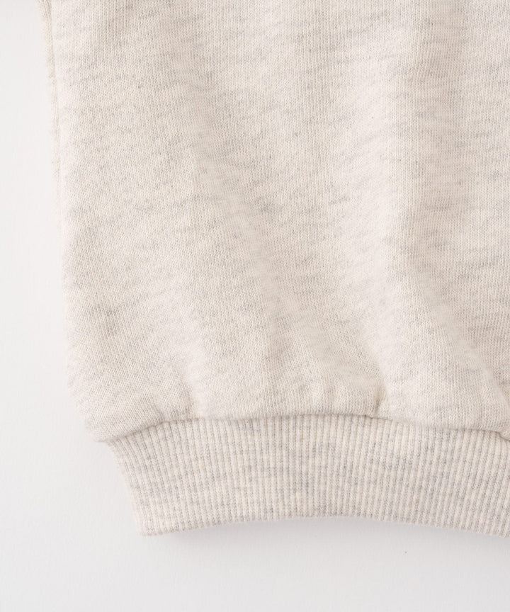 Sweatshirt with Sleeve Patch