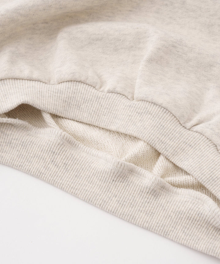 Sweatshirt with Sleeve Patch