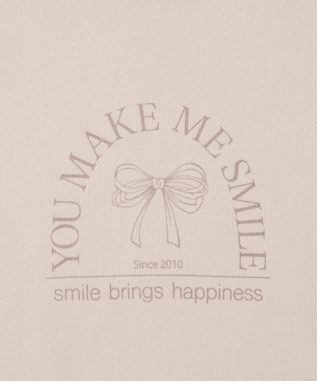 Sweatshirt with Lettuce-Stitched Hem