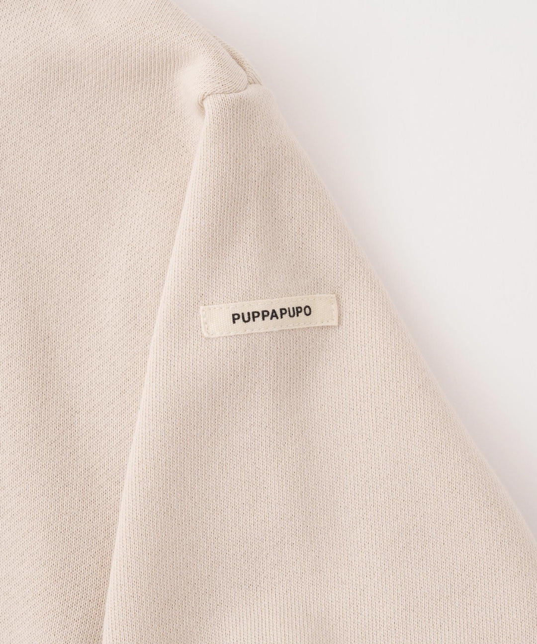 Sweatshirt with Lettuce-Stitched Hem