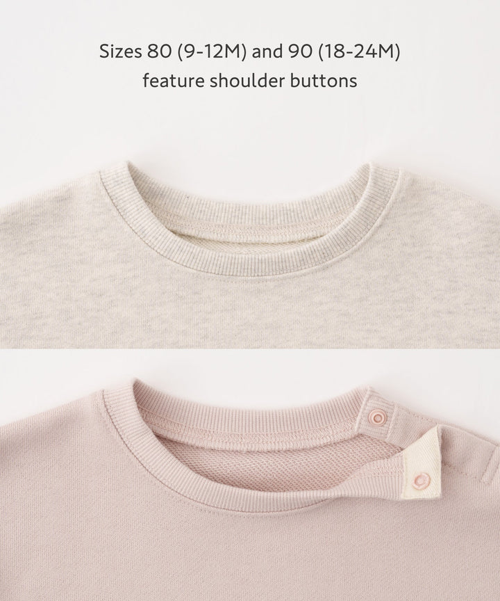 Raw-Cut Hem Sweatshirt