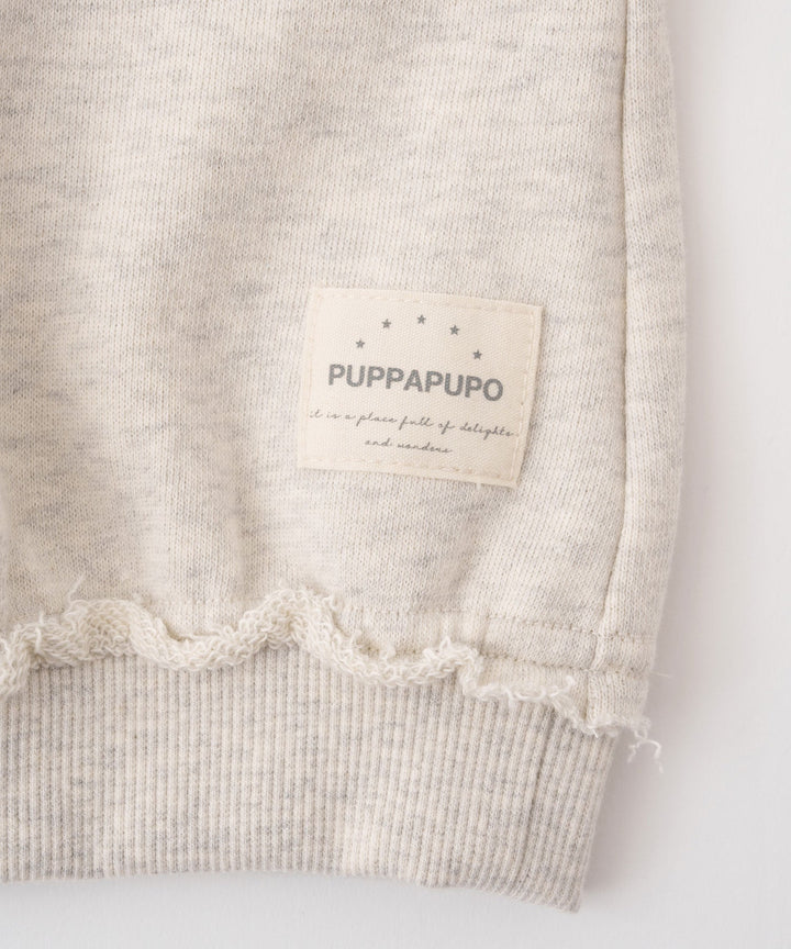 Raw-Cut Hem Sweatshirt