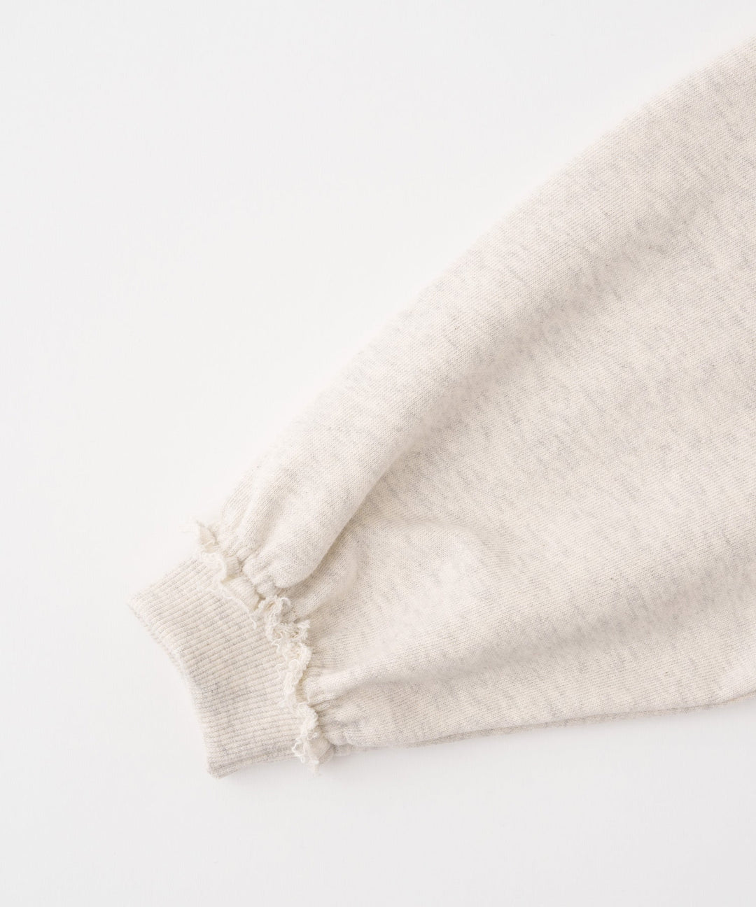 Raw-Cut Hem Sweatshirt