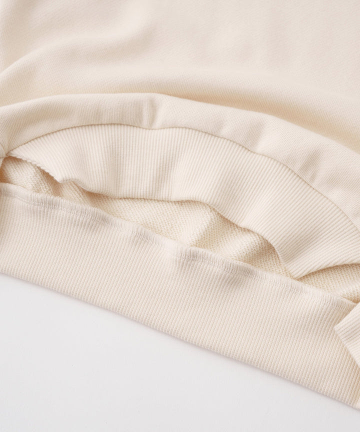 Sheer Puff Sleeve Sweatshirt