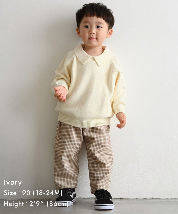 Collared Knit Sweater