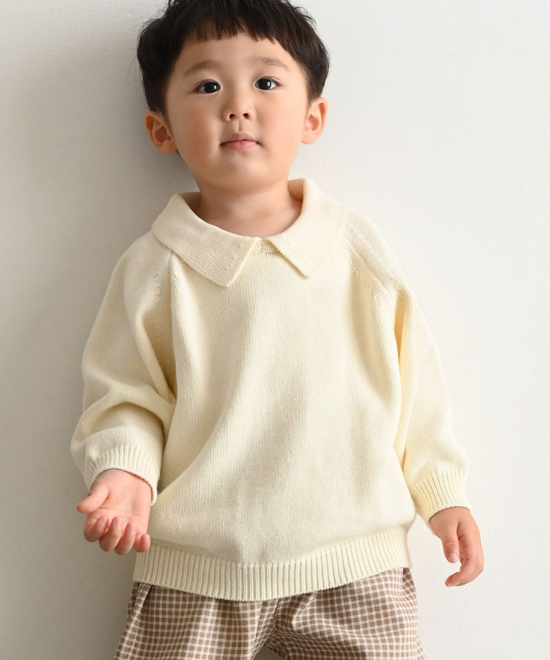 Collared Knit Sweater