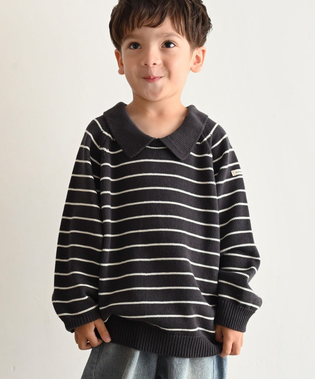 Collared Knit Sweater